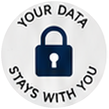 Badge: your data stays with you